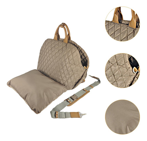 Pet Carrier Travel Bag Puppy Car Seat For Small Camel