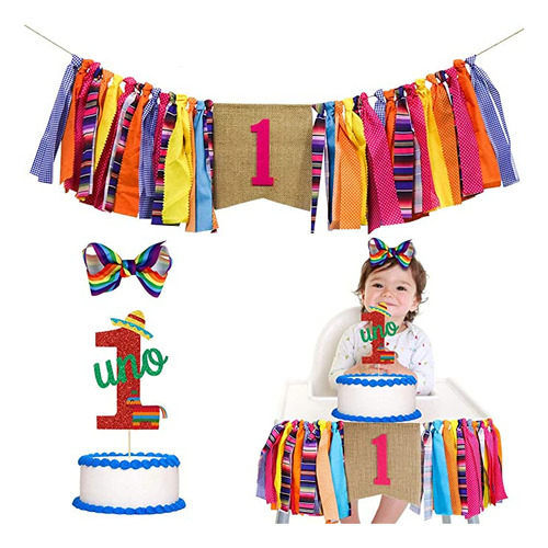 Utopp Fiesta - Banner Para Fiesta De Primer Cumpleaños M