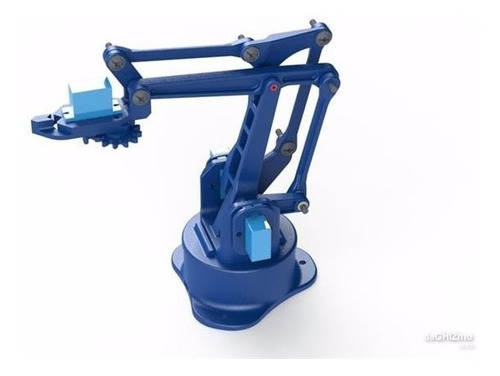 Brazo Robot Diy Incluye 4 Servos+arduino Uno 100% Envio Grat