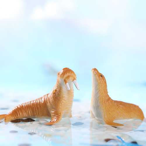 12 Unidades De Juguetes Realistas Para Maquetas De Animales