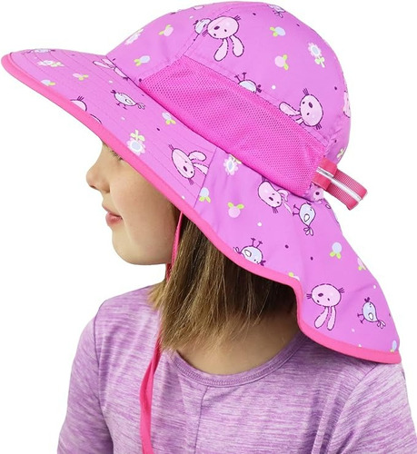 Gorro Infantil Sombrero Ajustable Upf50+ Teletiendauy