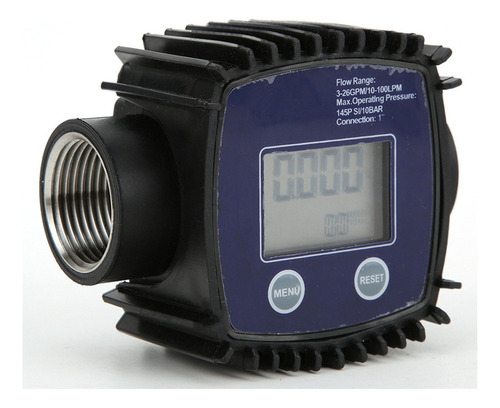 K25 1in Female Screw Flowmeter Digital Water Display