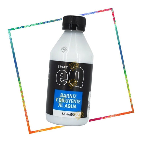 Barniz Acabado Satinado Proteccion P/ Pintura Acrilica Fibro