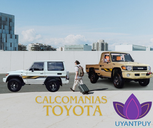 Calcomanias Toyota Land Cruiser