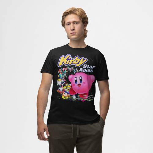 Cl Camisa De Algodón Kirby Star Allies Game