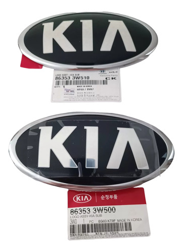 Kia Sportage Revolution Emblemas Nuevos Originales Kia