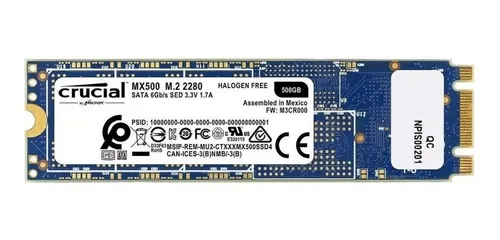 Disco s lido interno Crucial CT500MX500SSD4 500GB MercadoLivre
