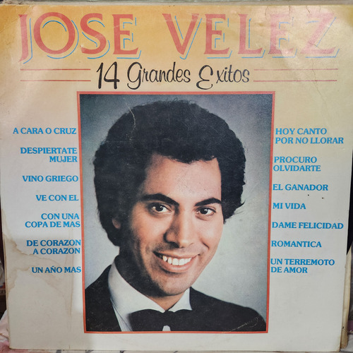 Vinilo Jose Velez 14 Grandes Exitos M2