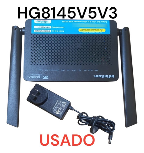 30pz Modem Ont Huawei Hg8145v5v3 Usado Negro (Usado)