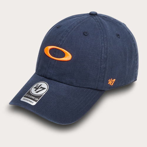 Oakley Remix Dad Hat, Fathom/ Soft Orange ( Gorra), Original