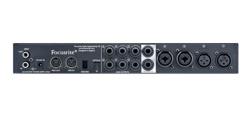 Imagen 3 de 3 de Interface de audio Focusrite Saffire Pro 26 100V/240V