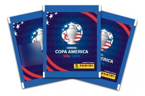 Figuritas De Copa America 2024 Usa Panini X 10 Sobres