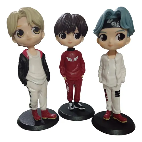 Figuras Bts X 3 Tipo Q'posket (Usado)