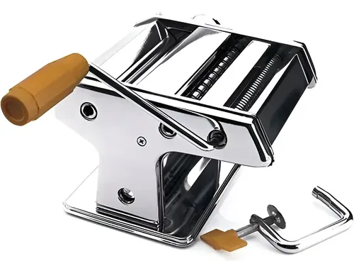 Cilindro P/ Massas Aço Inox Massa Maquina de Macarrão Caseiro Tal...