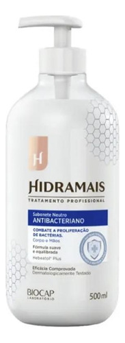 Hidramais Sabonete Líquido Antibacteriano Neutro 500ml