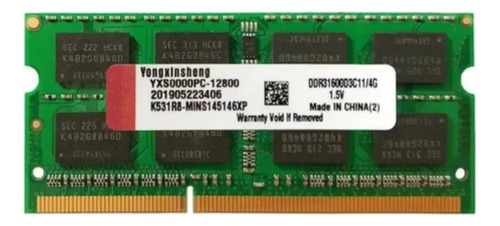 Memoria Ram Ddr3 4gb 1600 Mhz Pc3 12800 Para Portatil