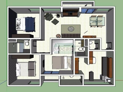 Imagem 1 de 1 de Apartamento Residencial Para Venda E Locação, Parque 10 De Novembro, Manaus - . - Ap2025