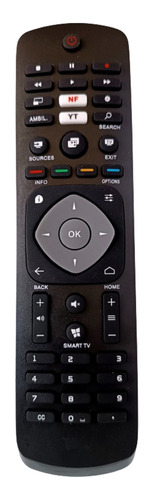 Control Remoto Para Tv Led Smart Philips Ref211
