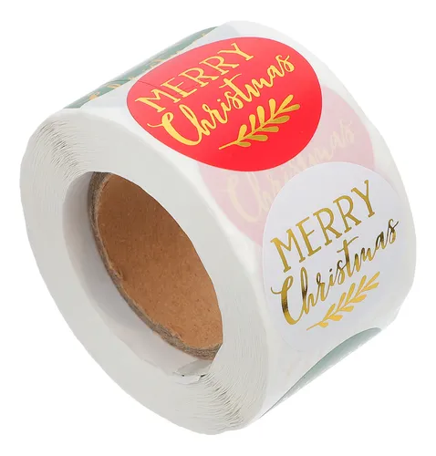 comprar Etiqueta De Presente De Natal De 1 Rolo, Etiqueta De Present