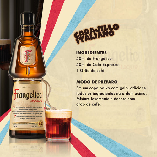 Licor Fino Frangelico 700ml
