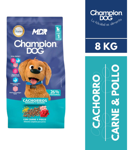 Champion Dog 8kg Cachorro