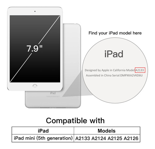 Funda Para iPad Mini 5 (modelo 2019 5ª Generacion)