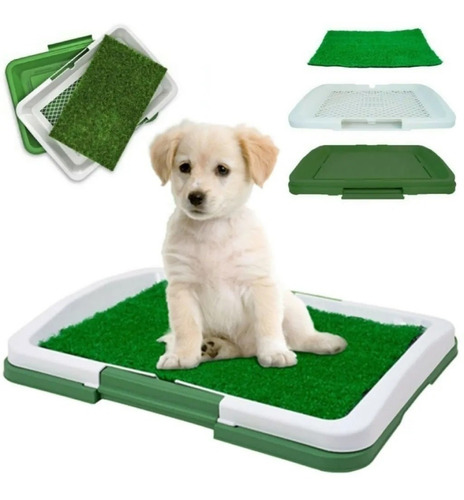 Imagen 3 de 4 de Baño Ecológico Para Perros Y Mascotas Tapete Puppy Pad