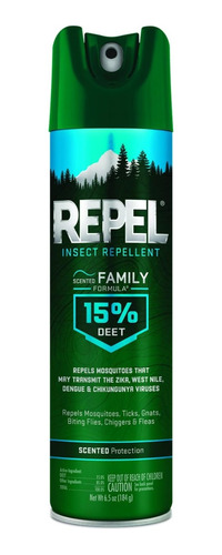 Repelente Insectos Repel Family 15 Aromatizado 8oz 