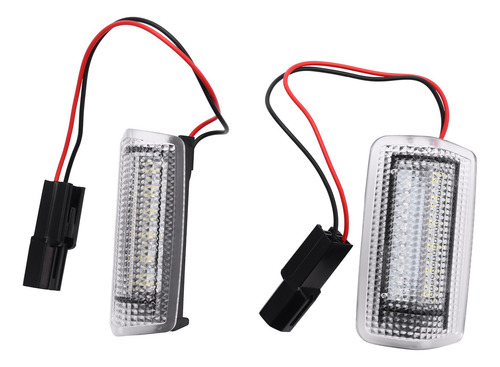 Luz Led Roja Blanca De Cortesía Para Puerta De Coche Para Wi