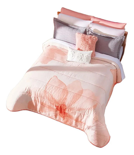 Edredón Ligero Neo Juliette Matrimonial Xl / Queen Size Concord Flores
