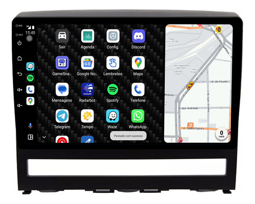 Kit Multimidia Idea 07/12 9p Carplay Android Auto 2gb 32gb