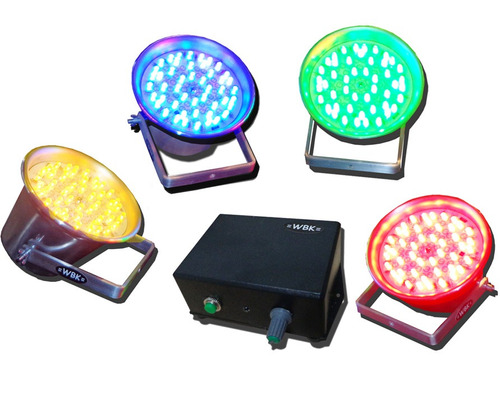 Kit Canhão Led Sequencial Ritmico, Iluminação Dj