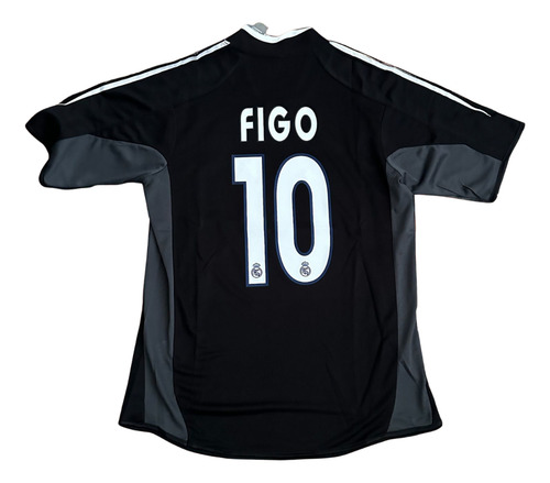 Camiseta Retro Real Madrid Visita 2004 Figo #10