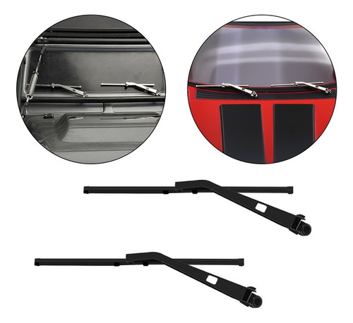 1 Par Rc Universal Parabrisas Limpiaparabrisas Set Para