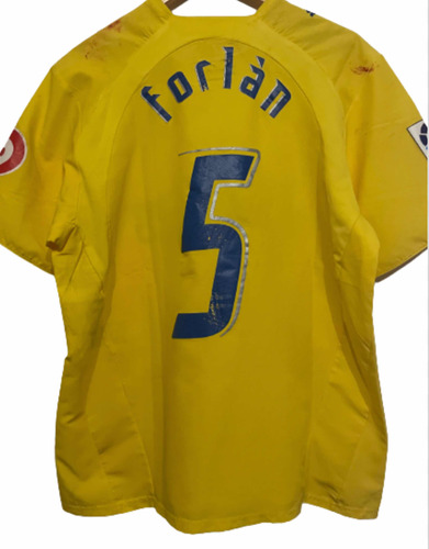 Camiseta Diego Forlan Villareal C.f 2004 M 100% Original