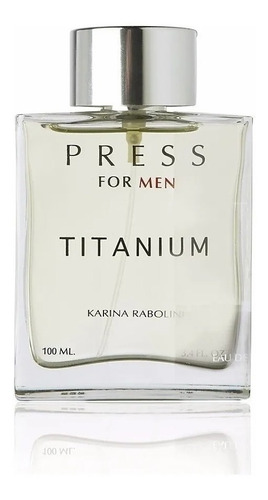 Perfume Karina Rabolini For Men Titanium X 75ml