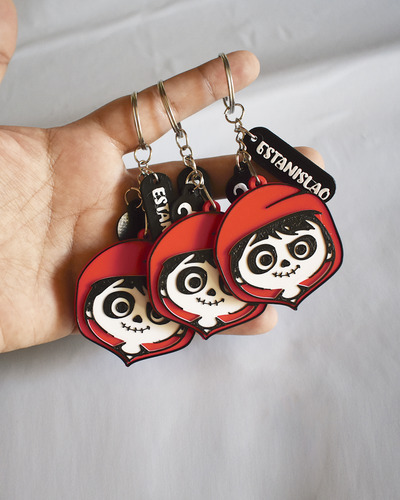 Llaveros Coco Disney Souvenirs Cumpleaños X50 Personalizados Coco