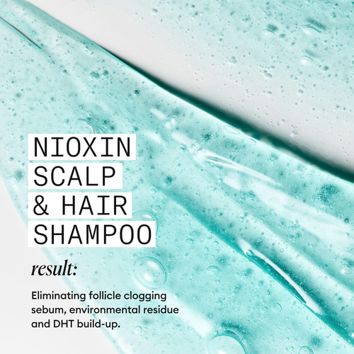 Shampoo Nioxin System 3 Cleanser Para Cabelos Tingidos 500m
