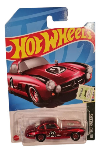 Hot Wheels N° 27 Mercedes Benz 300 Sl T-hunt$ Ruedas De Goma