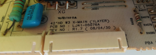 Placa Z-sus Tv Samsung Pl42a450p1 Lj41-05076a Lj92-01482a (Usado)