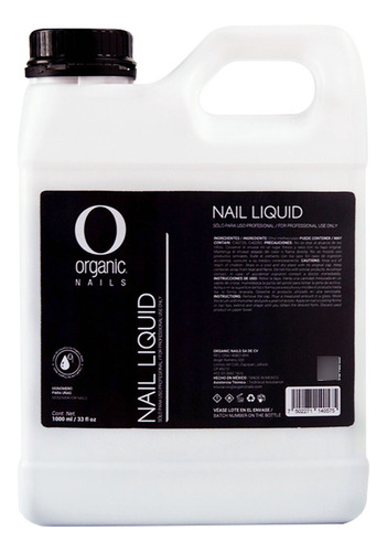 Monomero Liquido Para Uñas 1 Litro By Organic Nails 