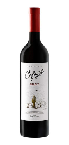 Vino Cafayate Malbec 750ml. - Bodega Etchart - Salta 