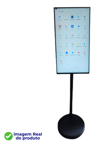 Smart Touch Screen Tv Com Tela 21 Polegadas Android Portátil