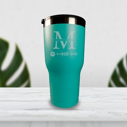 Imagen 5 de 6 de Termos Rtic Tipo Yeti Personalizados Spotify Código Canción