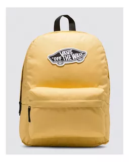 Mochila Vans Realm Porta Laptop Backpack Escolar Urban Beach Color Dorado Diseño De La Tela Liso
