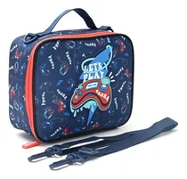 Comprar Lunchera Skora Porta Alimentos Térmica Escolar Lunch En Mca Color Azul Joystick