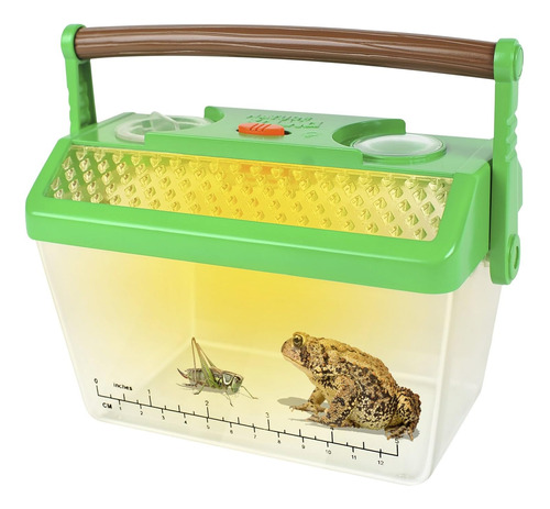 Set De Hábitat Para Insectos Y Ranas Con Luz Led