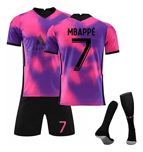 Ropa Futbol Paris Mbapp Maria Neyma Messi Sergi Niños Adulto