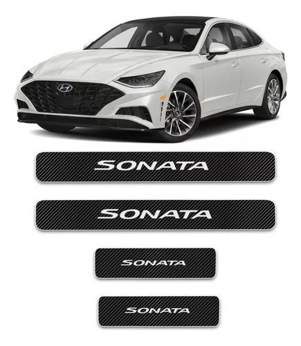 Sticker Protección De Estribos Puertas Hyundai Sonata