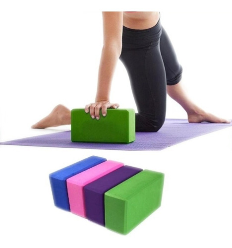 Ladrillo Bloque Goma Eva Yoga Pilates Deporte Gimnasia Pro